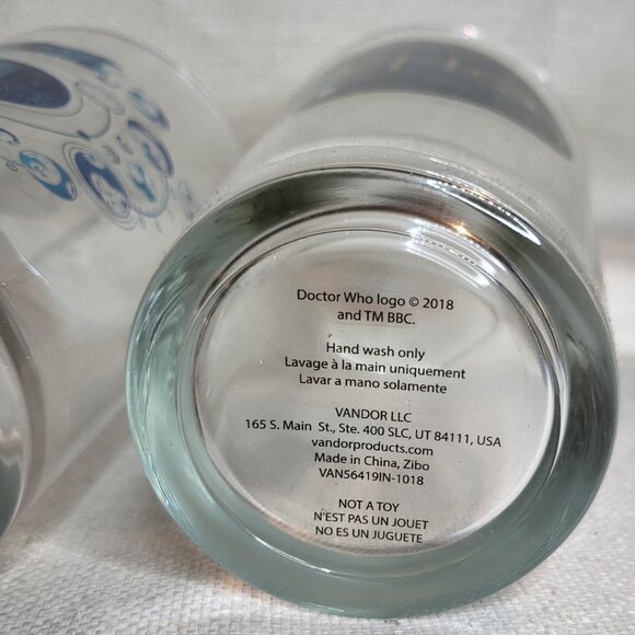 Doctor Who BBC - Set of Two Glasses - 2018 - Picture 9 of 9